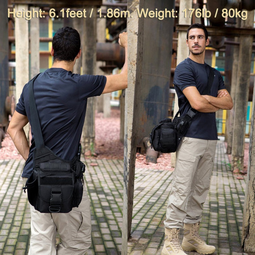 Imagen 7 de 7 de Mochila Tactica Militar Mariconera Pechera Bolsa Tipo Condor