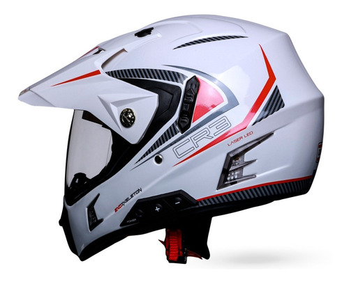 Casco Para Motociclista Exoskeleton Con Bluetooth Cross