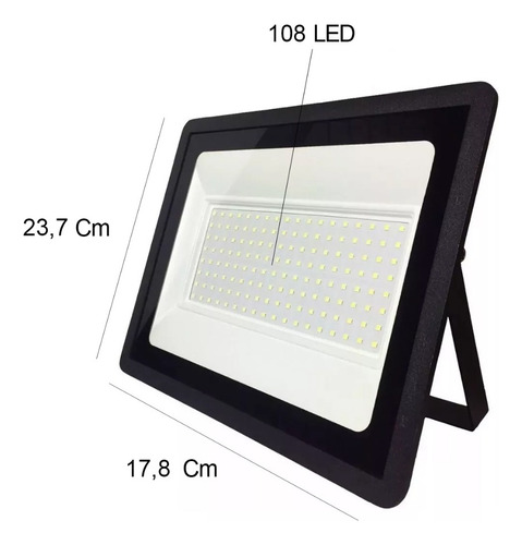 Reflector Led Exterior Candela 100w Proyector Luz Fría