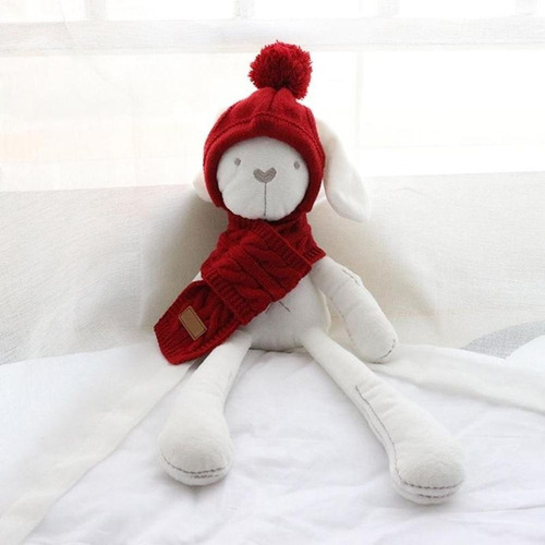 C Disfraz De Mascota, Gorro, Bufanda Tejida, Cálida, Ropa