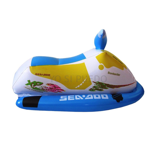 Moto Agua Pileta Jet Sky Inflable  Redivertida!!