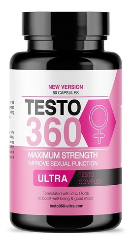 Testo 360 Ultra Woman Edition - Libido 60 Capsulas + Envío