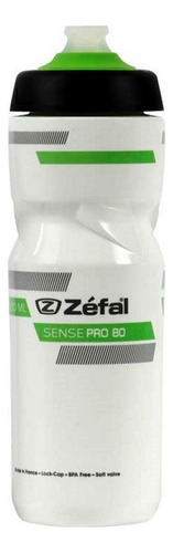 Anfora Deportiva Sense Pro 80 Polipropileno 800ml Zefal Color Blanco/Verde