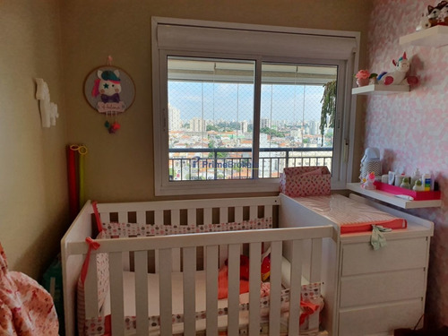 Imagem 12 de 15 de Apartamento Varanda Gourmet - 2 Dorm. - Sacomã - Pb48624