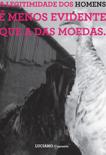O parasita, de Luciano. Série Coleção Ideias vivas Editora Wmf Martins Fontes Ltda, capa mole em português, 2012