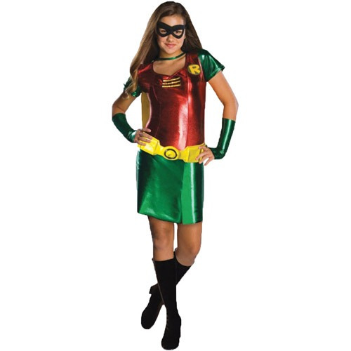 Disfraz Para Mujer Robin Batman Halloween 