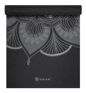 Tapete Yoga Gaiam Mat Classic Pvc Estampado 4mm