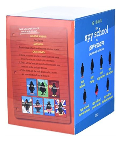 La Escuela Espías Vs. Spyder Colección Libros Rústica Espías