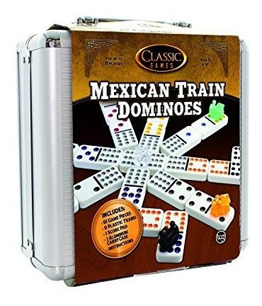 Juego De Tren Mexicano Tcg Toys Con Caja De Aluminio