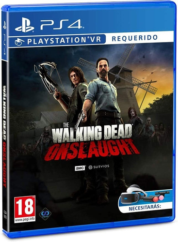 The Walking Dead Onslaught Ps4 Psvr / Juego Físico
