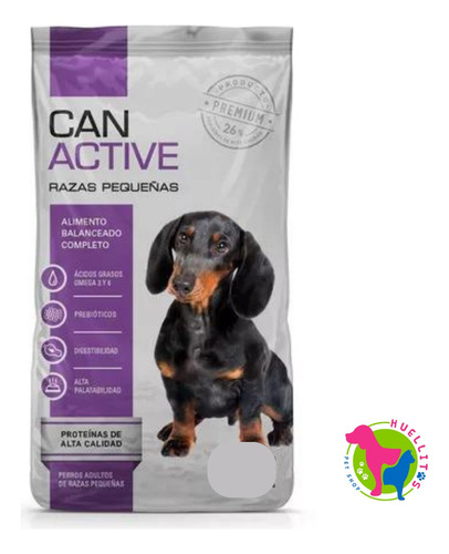 Can Active Alimento Perro Raza Pequeña X8kg - Huellitas