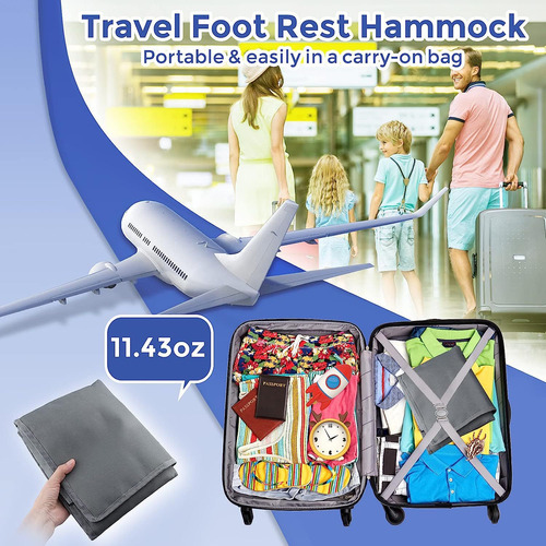 Cojín De Extensión Para Asiento De Avión Para Bebés, Hamaca