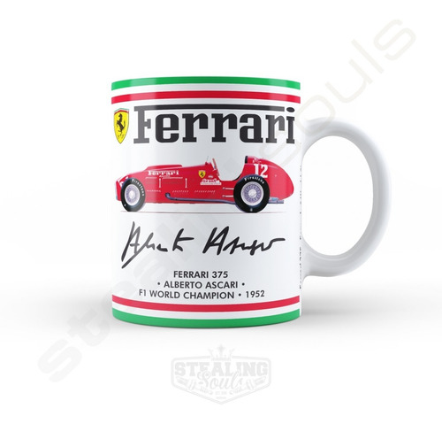 Taza | Alberto Ascari | Ferrari 375 | F1 World Champion 1952