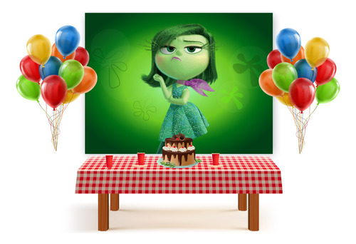 Fondo De Mesa De Desagrado Intensamente Candy Bar Cumpleaños