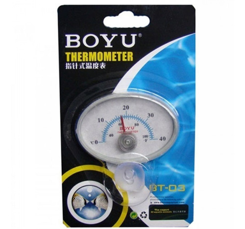 Termômetro Para Aquário - Analogico Boyu Bt-03