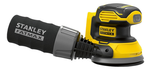 Lijadora Roto-orbital 5 20v Stanley Scs220b-b3 Color Amarillo/negro