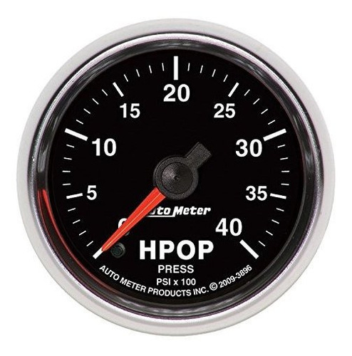Medidor Presión Diesel Hpop 0-4000 Psi