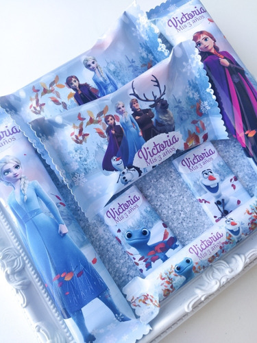 Golosinas Personalizadas Para 10 Chicos Frozen 2