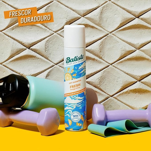 Shampoo Seco Batiste Fresh - Frescor E Volume Prático