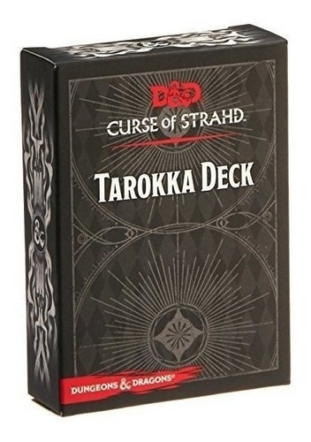 Dungeons - Dragons: Curse Of Strahd Tarokka Deck