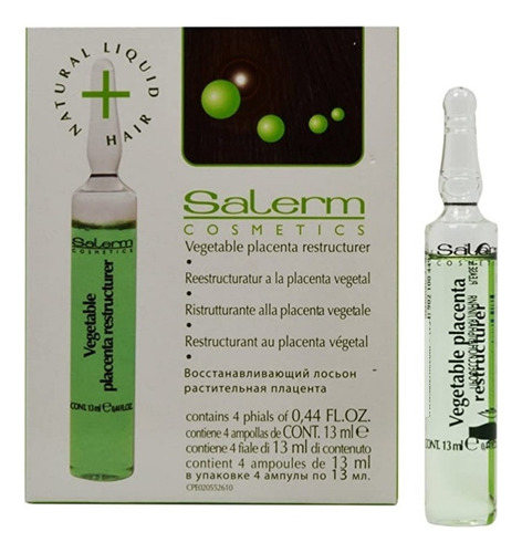 Ampolla Capilar Placenta Vegetal Control Caida Salerm 