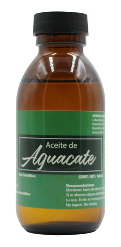 Aceite De Aguacate Facial Cosmético Premium 100% Puro 125 Ml