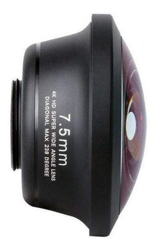 Lente Ojo De Pez 7.5mm Ulanzi Para Celular Gran Angular