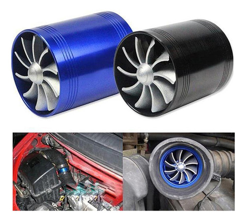 Fa 2pcs Turbocompresor De Coche Super Cargador Gas Fuel