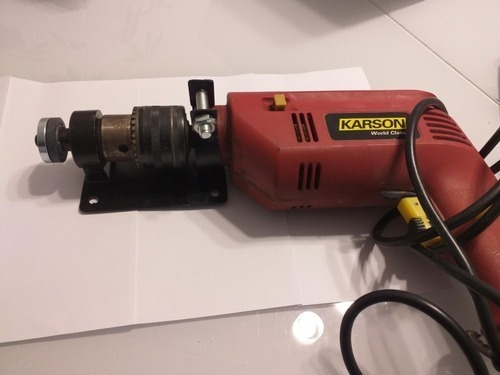Adaptador Soporte Transforma Su Taladro En Torno O Sierra
