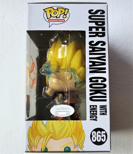 Funko Pop Firmado Mario Castañeda Autografo Goku Dragon Ball (Usado)