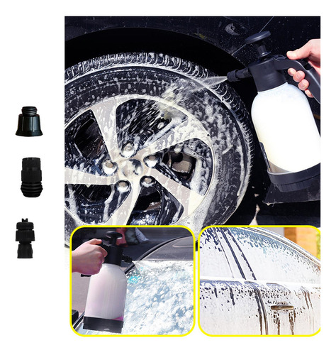 Rociador De Bomba De Espuma Para Automóvil 2.0l Con 3
