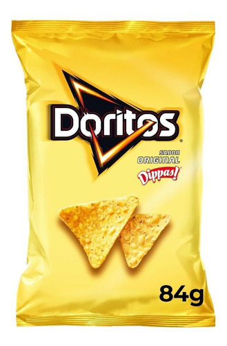 Salgadinho De Milho Original Dippas Pacote 84g Doritos