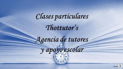 Clases Particulares Thottutors Agencia De Tutores A Domicili