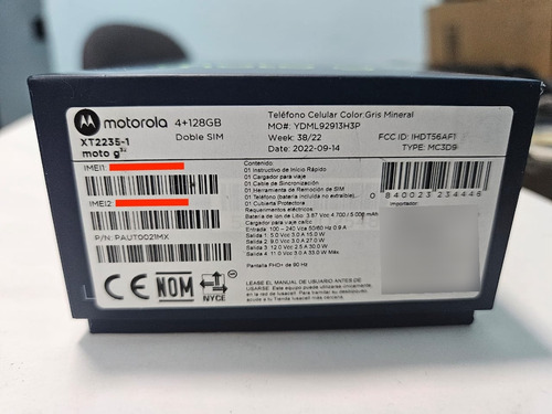 Moto G32 Dual Sim 128 Gb Gris Mineral 4 Gb Ram (Usado)