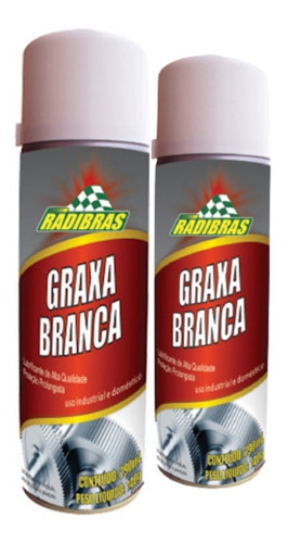 Graxa Branca Spray Lubrificante Alta Qualidade 130ml