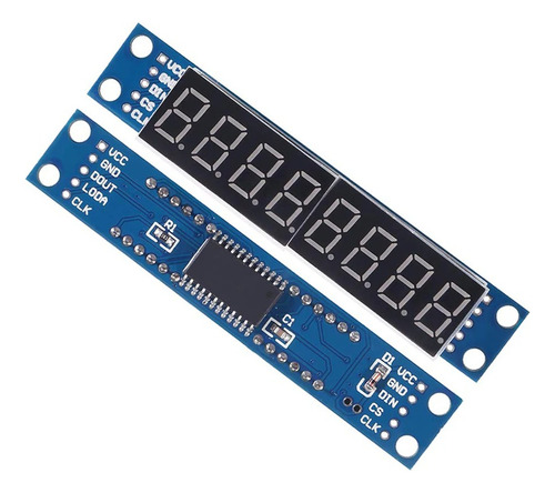 4 X Módulo Display 8 Digitos De 7 Segmentos Max7219