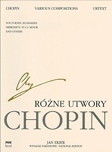 Varias Composiciones Para Piano Chopin Edicion Nacional Volu