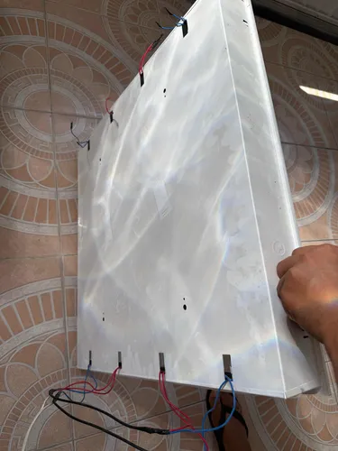 Luminárias 62x62 Usadas Todas Com Lâmpada