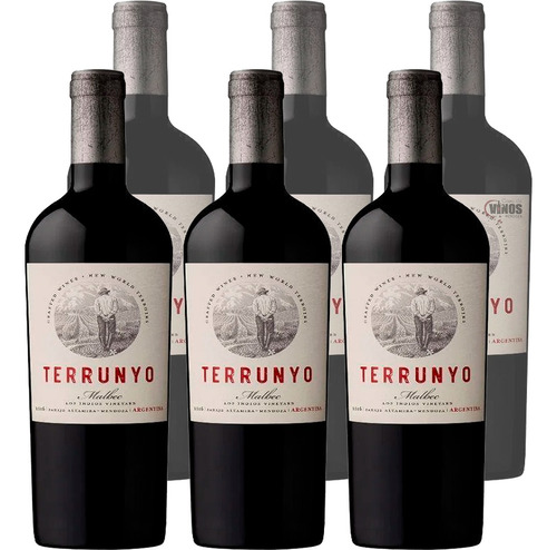 Vino Trivento Terrunyo Malbec 750ml Caja Madera X6