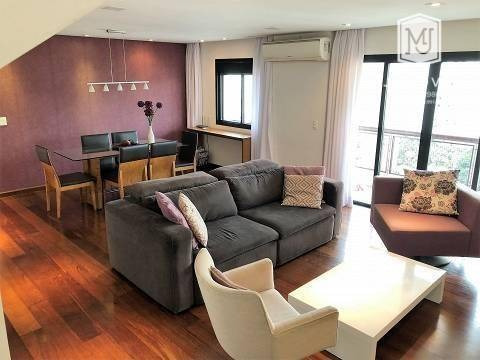 Imagem 3 de 30 de Cobertura Com 4 Dormitórios À Venda, 247 M² Por R$ 2.250.000 - Moema - São Paulo/sp - Co0013