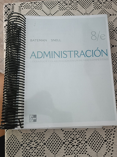 Libro De Administración, Liderazgo Y Colaboración 