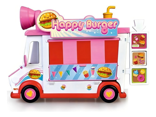 Pinypon Set 2 En 1 Happy Burger