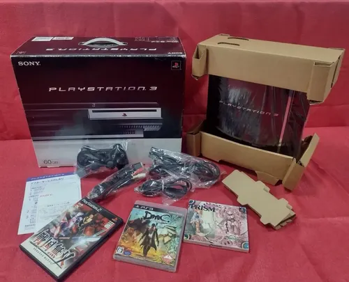 Playstation 3 Fat Black Piano 60gb Na Caixa, Mod. Cecha00 Super