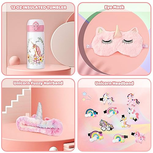 Regalos De Unicornio Niñas De 3 12 Años, Botella De A...