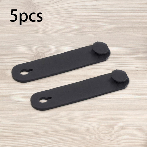2 X 5 Piezas Correas De Cable De Silicona Bridas Para