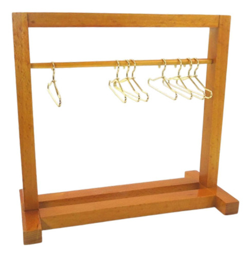 Perchero Para Casa De Muñecas Con Perchas, Decoración De