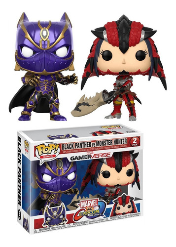 Marvel Vs Capcom - Black Panther Vs Monster Hunter - Funko 