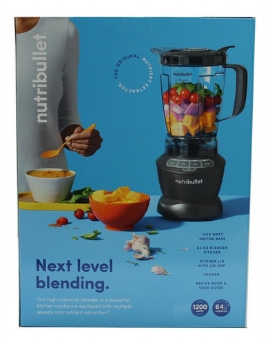 Nutribullet Nbf-50400 64 Oz 1200 Watts 4-speed Blender Gga