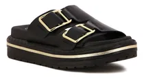Comprar Sandalia Dama Beira Rio Casual C\u002Fdos Fajas Y Hebillas 