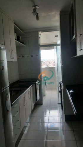Imagem 4 de 19 de Apartamento Com 3 Dormitórios À Venda, 82 M² Por R$ 405.000,00 - Macedo - Guarulhos/sp - Ap4274